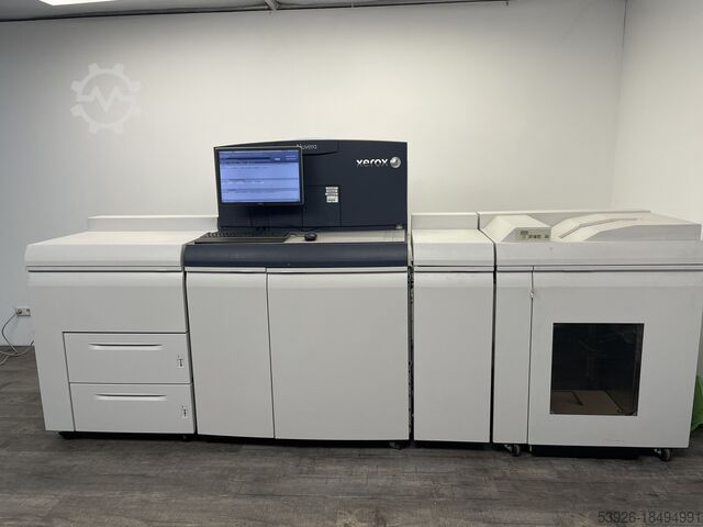 Black/white production machine Xerox Nuvera 120 EA incl. Paperdeck, Stacker, FreeFlow