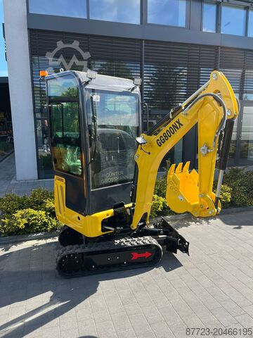 Mini excavator Gunter Grossmann GG800NXC