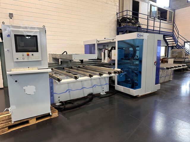 Throughfeed machining center WEEKE BHX 500