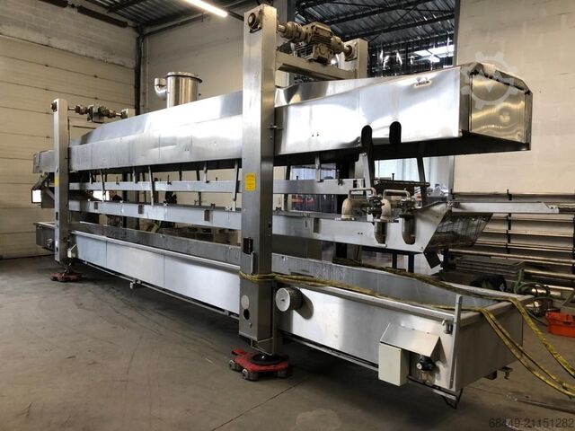Industrial frying equipment BRN 8000-700 GEA-CFS braadlijn Type BRN 8000/700