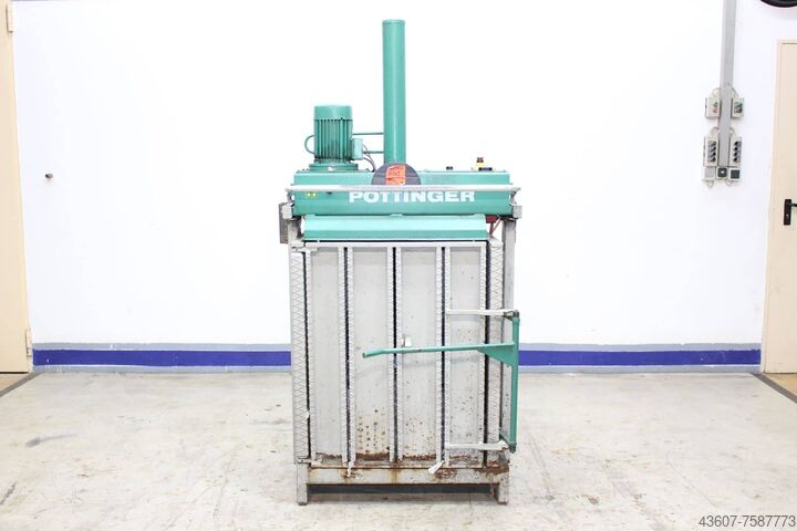 Vertical Waste Baling Press Pöttinger MP 600 A